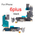 1Pcs Bottom USB Charger Flex For iphone 5 5S 6 6s Plus Charging Port Dock Connector Flex Cable With Mic Replacement Part.