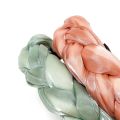 Trendy Solid Color Silk Width Cross Braid Hair Accessories Hair Hoop Temperament Adult Hair Bands for Women Hairband Headwear.