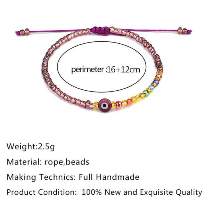 2024%20Fashion%20Evil's%20Eye%20Seed%20Beaded%20Bracelet%20Handmade%20Adjustable%20Women%20Bracelet%20Colorful%20Seed%20Beads%20Bracelet%20(KB8516)%20-%20Image%208