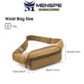 MENSPE Sports Waist Bag Fashion Men Bag Men Chest Bag Shoulder Bag Sports Bag Waterproof Oxford Running Bum Bag Portable Gym Bag for Running Cycling Hiking Walking. 