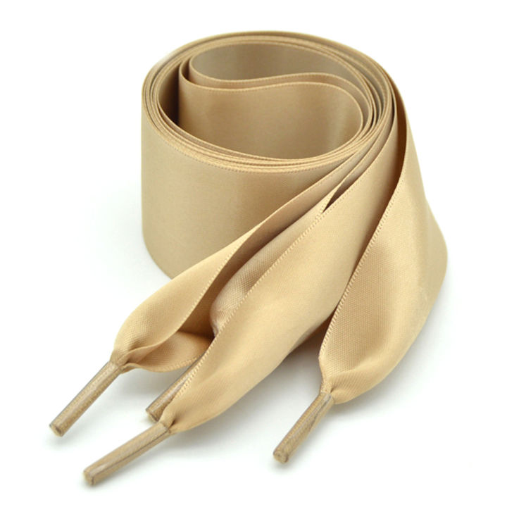 110cm%20Flat%20Satin%20Silk%20Flat%20Shoelaces%20Sweet%20Women%20Girls%20Ribbon%20Shoe%20Laces%20Sneakers%204cm%20Wide%20Smooth%20Shoe%20Strings%20Cordones%20Zapato%20-%20Image%206