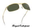 New Ray-Ban 3339 Premium Quality Fashionable Golden Sunglass for men < RB 3339 Suglass. 
