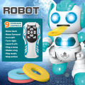 Remote Control Robot Toy – Dancing, Singing & Shooting Robot with 12 Foam Discs | Light & Music | Rechargeable Smart Robot for Kids | KIDORA Bangladesh. 