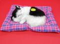 Sleeping Cat Simulation Toy. 