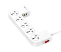 LDNIO SC5309 5xAC 3xUSB 2500W Power strip with Organizer - white. 