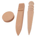 Leather Grinding Stick Leather Edges Burnisher Beech Wood Accurate Control for Handicrafts Making. 