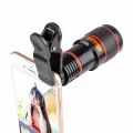12X 20X Mobile Phone Telescope Lens Universal HD Optical Zoom Camera Telescope Lens with Clip Special Lens for Camping Watching. 