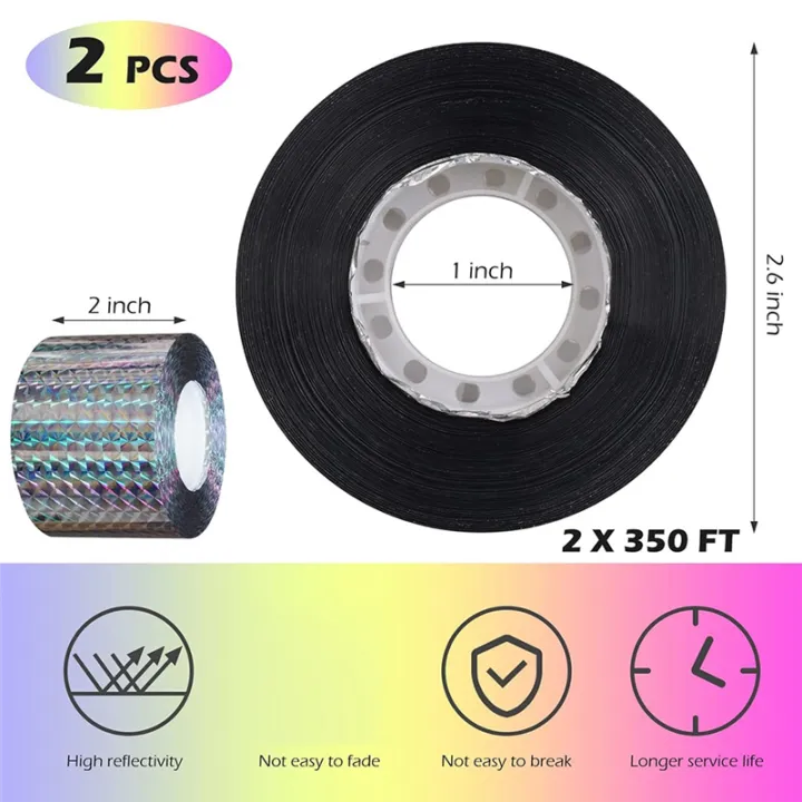 Bird%20Repellent%20Tape%20(200m)%20Reflective%20Tape,%20Outdoor%20Bird%20Repellent%20-%20Image%202