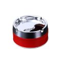 Household Detachable Rotatable Lid 360 Degree Free Rotation Stainless Steel Corrosion Resistance rtable Ashtray.