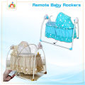 Remote Control Baby Rocker Automatic Cradle With Electric Swing Bed for New-born Baby (USB+Bluetooth). 