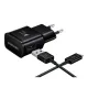For Samsung Galaxy A6 A6+ A7 (2018) A7 (2017) A3 A5  Fast Charger with Micro USB Charging and Data Cable. 