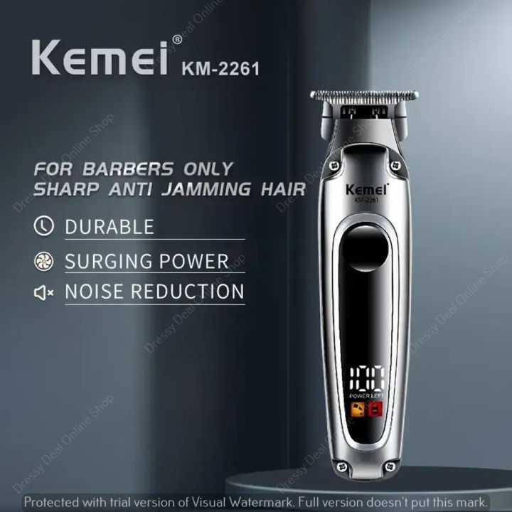 KEMEI%20KM-2261%20Hair%20Beard%20Shaver%20High%20Quality%20Professional%20Men's%20Trimmer%20-%20Image%206
