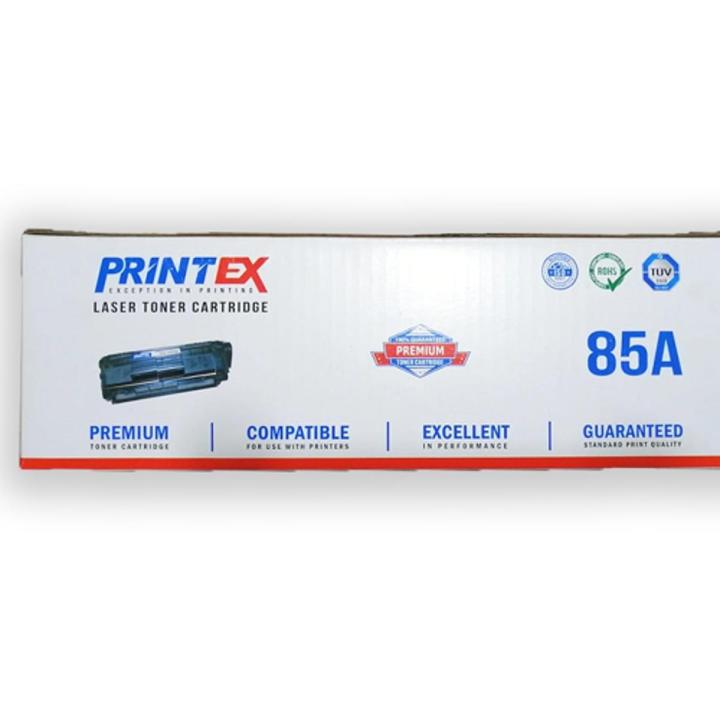 Printex 85A/325A/35A Black Toner Cartridge For HP Printer, Canon
