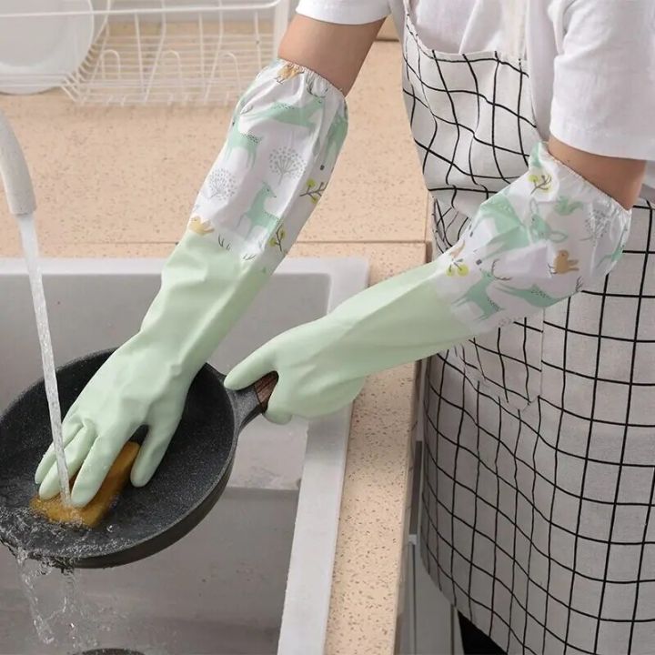 Dishwashing%20Gloves%20Warm%20Rubber%20Waterproof%20Kitchen%20Washing%20Dishes%20Housework%20Gloves%20Women%E2%80%99s%20Waterproof%20Cleaning%20Gloves%20-%20Image%202