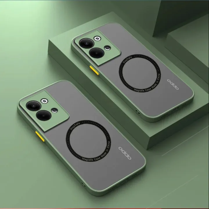 Luxury%20For%20Magsafe%20Magnetic%20Wireless%20Charging%20Matte%20Case%20For%20oppo%20reno%209%206%207%208%2010%20pro%20plus%20A98%20A78%207z%208z%208%20lite%208T%20Clear%20Cover%20-%20Image%202