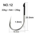 High Carbon Accessories Lure Hooks Barbed Fishing Hooks Carp Hooks Big Fish Hooks Fishing Hooks Set.