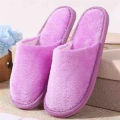 Slippers Women Men 2021 Indoor House Push Soft Cute Cotton Slippers Shoes Non-slip Floor Home Slippers Women Slides For Bedroom.