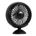 Car multi-function electric fan, car air outlet, center console, large wind mini fan, dual-purpose family car.