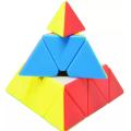 Rubik's Cube Pyramid Stickerless/3 Stage Pyramid Rubiks Magic Cube/Pyramid Rubiks Magic Cube - 3 Stage.