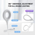 Voice Control USB Direct Plug Portable Lamp Led Desk Lamp Eye Protection Study Reading Night Light Table Dormitory Bedside Lamp-Jess Gadget. 