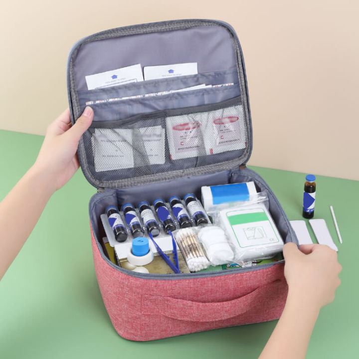 Portable%20Protection%20First%20Aid%20Kit%20Bag%20Large%20Capacity%20Medicine%20Bag%20With%20Small%20Pills%20Bag%20Family%20Medical%20Organizer%20Medicine%20Storage%20for%20Home%20School%20Outdoor%20-%20Image%205