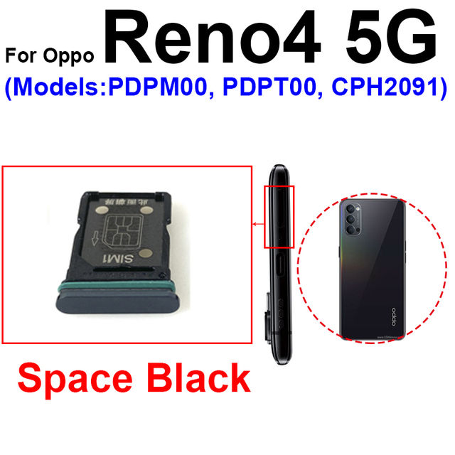 SIM Tray For OPPO Reno Reno 4 5G