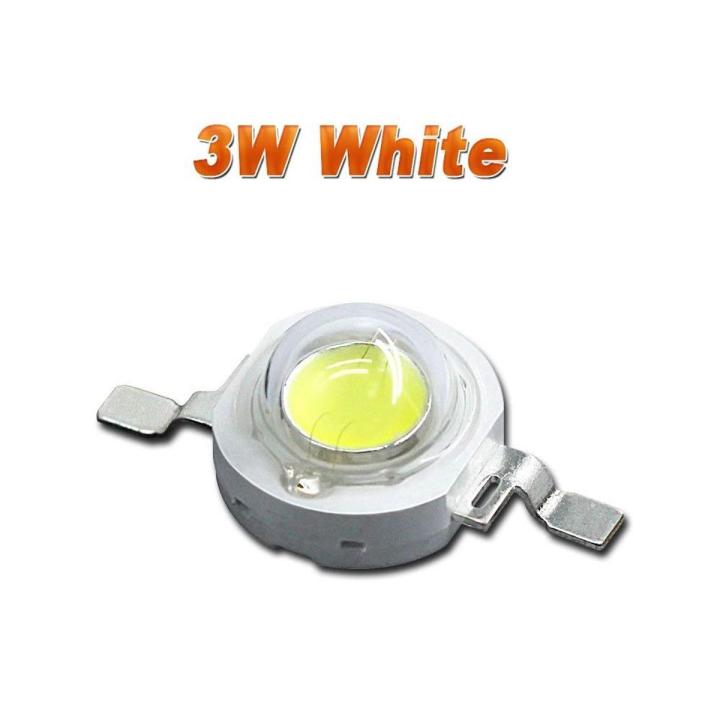 3W Hi Power Ultra Bright White SMD LED (5 Piece)