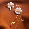 Daisy Flower Rings For Women Boho Fashion Jewelry Adjustable Ring Open Design.
