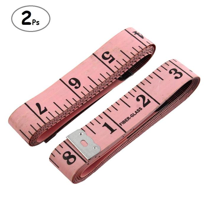 150cm / 60inch / 5feet Body Measurement Ruler Sewing Tailor Soft Retractable Measuring Tape Soft Flat Sewing Ruler