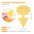 20Pcs Sticky Trap,Fruit Fly and Gnat Trap Yellow Sticky Bug Traps for Indoor/Outdoor Use Insect Catcher for White Flies. 