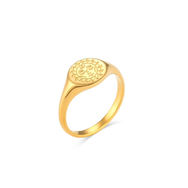 2023%20Creative%20Eagraved%20Facial%20Expression%20of%20Moon%20Sun%20Star%20Gold%20Plated%20Ring%20Tarnish%20Free%20Stainless%20Steel%20Godness%20Signet%20Ring%20-%20Image%202