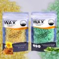 Wax Bean Dregs Without Clean Depilating Bikini Hard Wax Strips for Hair Removal Hard Wax Beans-100GM(Face &Body). 