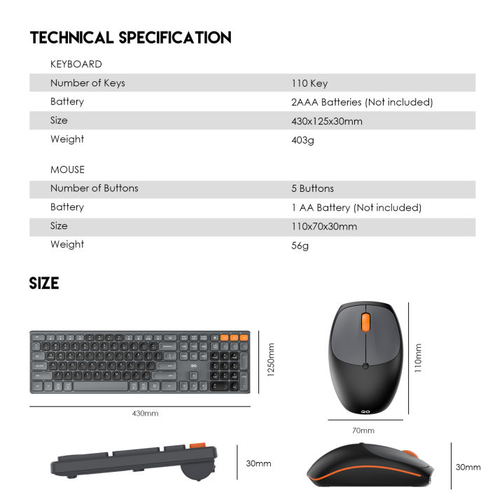 FANTECH%20WK895%20Go%20Pop%20Wireless%20Multimedia%20Office%20Keyboard%20And%20Mouse%20Combo%20With%20Silent%20Click%20-%20Image%207