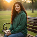 Plain Drop Shoulder Women’s Hoodie | Soft Cotton Oversized Long Sleeve. 