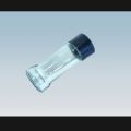 Glass clear 500ml with air tight black lid for kitchen 3 pcs.
