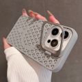 【Flash sale】 HOCE Heat Dissipation Magnetic Phone Cases For 16 15 14 13 12 11 Pro 14 15 16 Plus Case Camera Bracket Holder Cooling Breathable Hollow Back Soft TPU Cover.