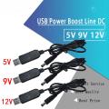 USB power boost line DC 5V to DC 9V / 12V Step UP Module USB Converter Adapter Cable 2.1x5.5mm Plug. 