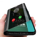 For Xiaomi Redmi Note 13 Pro Case Smart View Mirror Leather Flip Funda Note13 Pro+ 13Pro Plus 5G Cover Magnetic Book Stand Coque. 