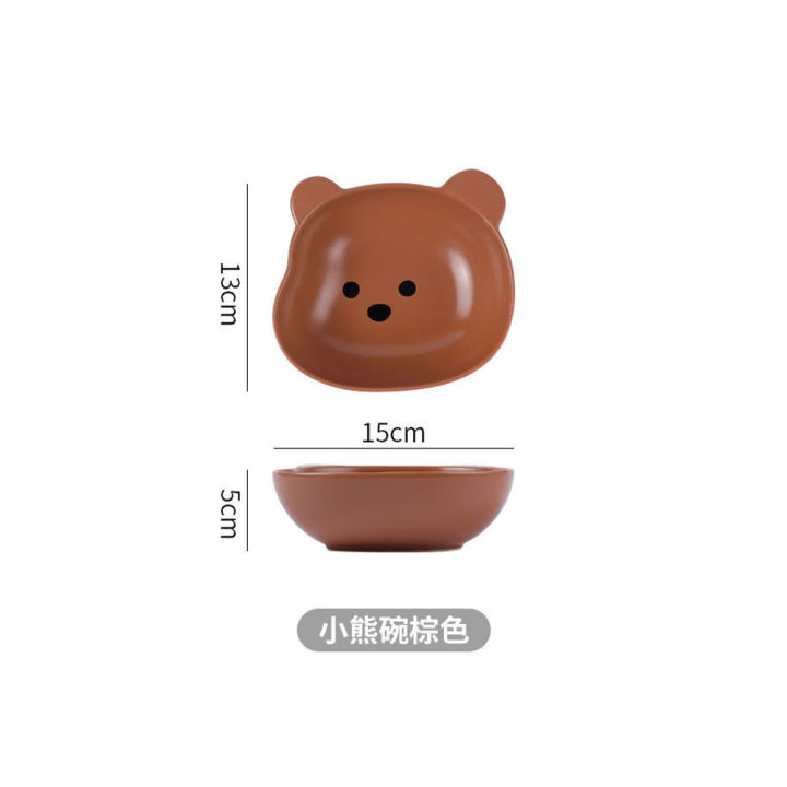 Bear%20Plate%20Bowl%20Tableware%20Ceramics%20Fruit%20Noodle%20Breakfast%20Salad%20Bowl%20Plate%20Fruit%20Dishes%20Sauce%20Utensils%20For%20Kitchen%20Dessert%20Tray%20-%20Image%205