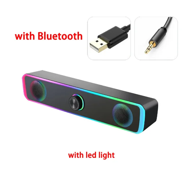 Bluetooth%20Speaker%204D%20Surround%20Soundbar%20Wired%20Computer%20Speakers%20Stereo%20Subwoofer%20Sound%20Bar%20for%20Laptop%20PC%20Theater%20TV%20Aux%203.5mm%20-%20Image%205