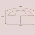 Five Foldable Sun Umbrella Mini Portable Pocket Umbrella Female Sunny Umbrella Sunshade UV Protection Sunscreen.