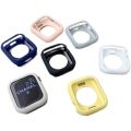 Candy Soft Silicone Case for Apple Watch Series 7 SE 6 5 4 3 iWatch 45 41 MM 45MM 41MM 40MM 44MM 42MM 38MM Cover Bumper. 