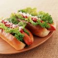 Durable Hot Dog Mold Carbon Steel Sausage Molds Non Stick Bakeware Oval Hotdog Bun Baking Pan for DIY Homemade Bread Tool 3Pcs. 