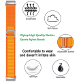 22mm Premium Alpine Loop Nylon Watch Band Strap For Smartwatch. 