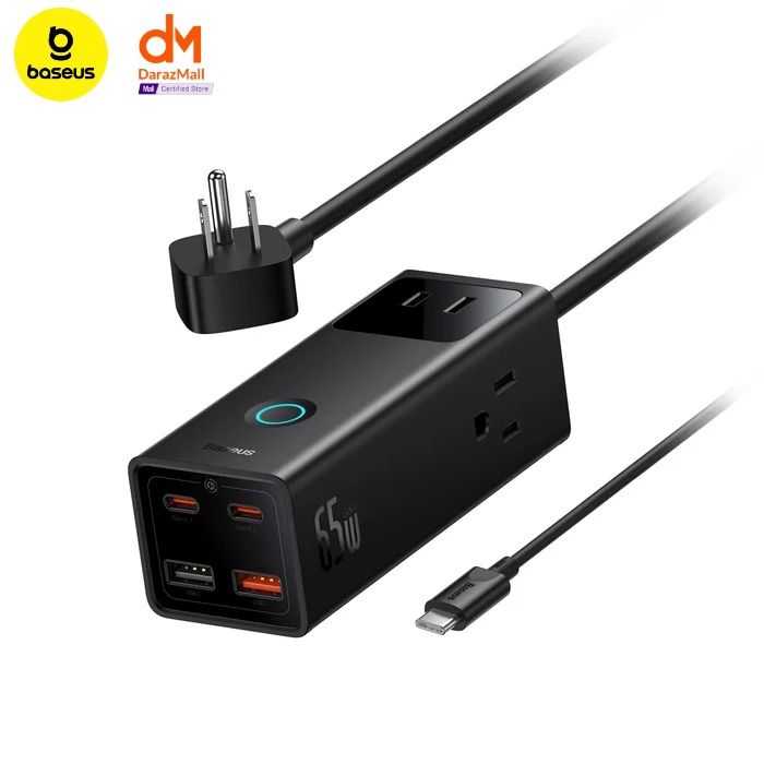 Baseus PowerCombo Pro 7 Ports Power Strip 65W