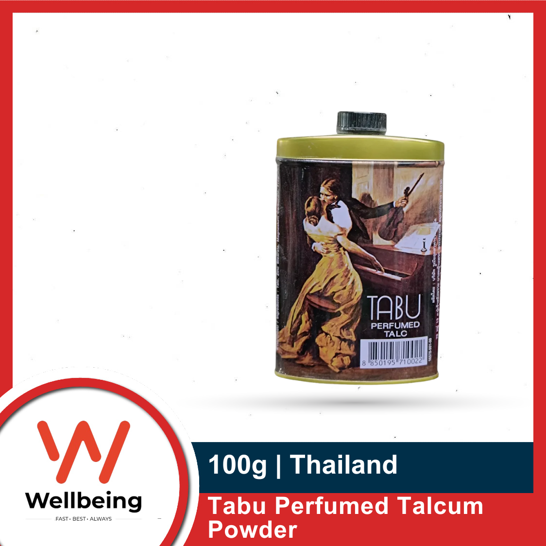 Tabu Perfumed Talcum Powder 200gm / 100gm | Thailand