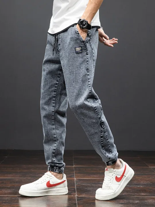 Spring%20Black%20Blue%20Cargo%20Jeans%20Men%20Streetwear%20Denim%20Jogger%20Pants%20Men%20Baggy%20Harem%20Jean%20Trousers%20Plus%20Size%206XL%207XL%208XL%20-%20Image%202