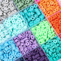 Clay Beads for Jewelry Making Accessories DIY Bracelets Necklace Earring Craft Kits For Children Gift 4000pcs/Box. 