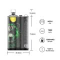 Kamry Bar Replaceable Pod Rechargeable Vape 7000 Puffs Grape Flavor. 