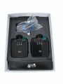 F11-2 (3 in 1)Collar Wireless Dual Microphone proprofessional Lepal Lavaliar microphon iPhone/Android & Type C Supported 100& Noise Cancellation.